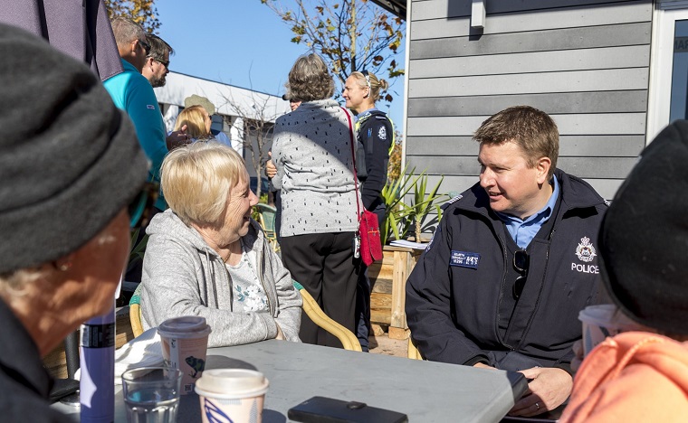 'Cuppa with a cop' brings people together to talk safety