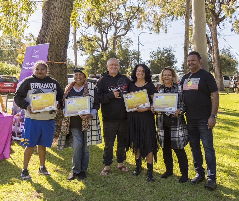 Award winners at the MACC Family Day