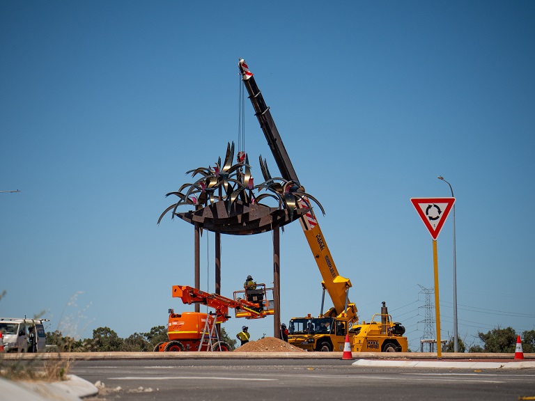 New Thomas Road artwork reflects First nations heritage