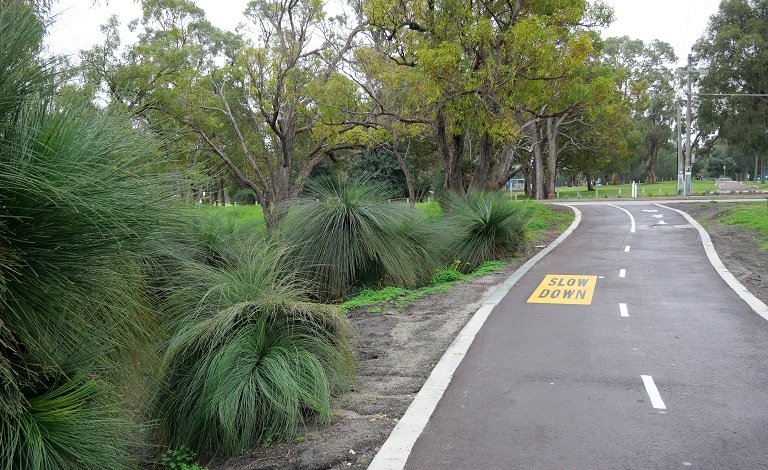 Second stage of Gilmore Avenue Shared Path now open