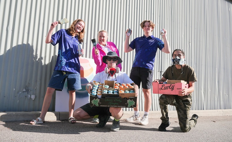 Youth leave a mark on Kwinana at the Zone