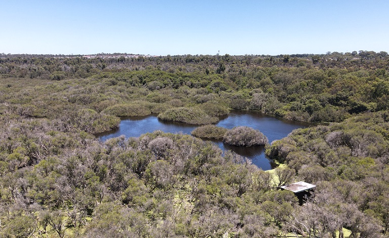 Aerial spraying to manage mosquito numbers in The Spectacles