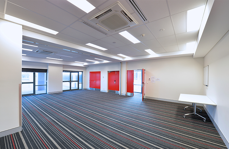 The interior of the Hovea Activity Room at John Wellard Community Centre.