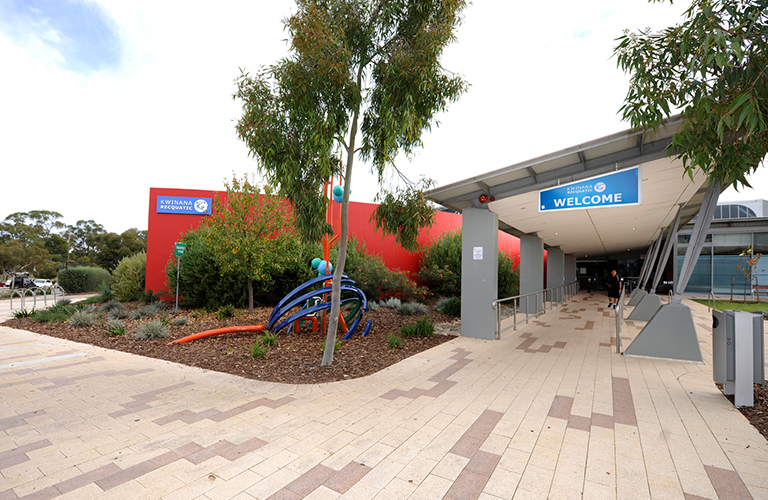 The exterior of Kwinana Recquatic