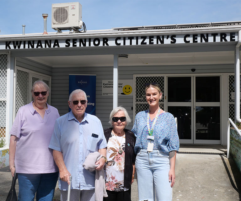 Volunteering at Kwinana Senior Citizens Centre