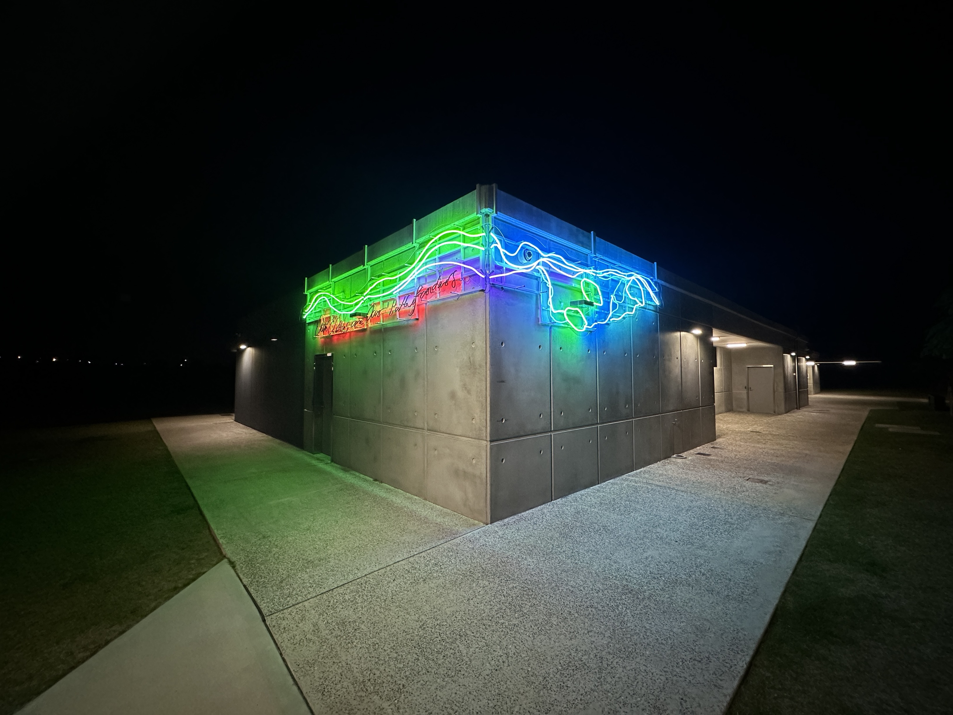 Ngook Boorn Mia Mia Artwork Lights Up the Night