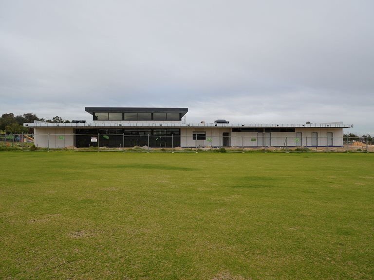 Sporting pavilion dual-named in Honeywood