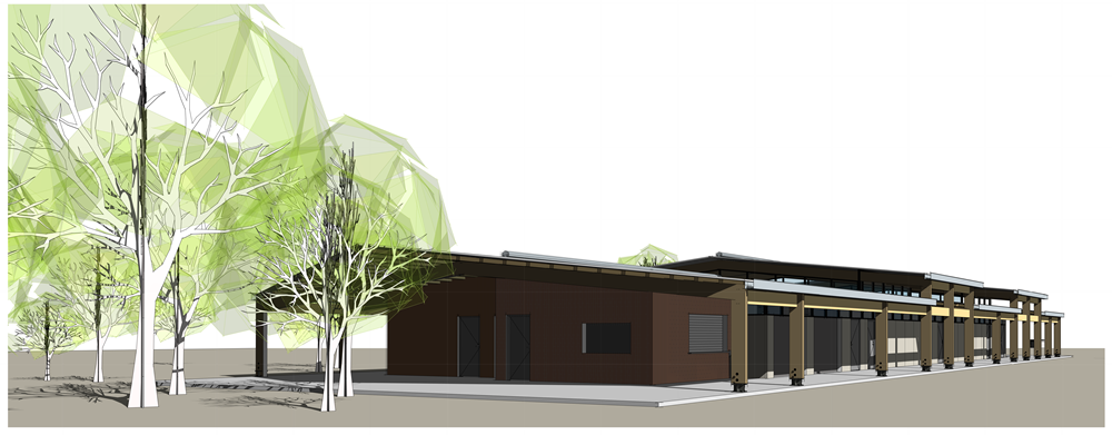 Concept design of Djandoo Mia facility