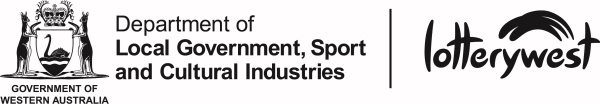 Department of Local Government Sport and Cultural Industries and Lotterywest